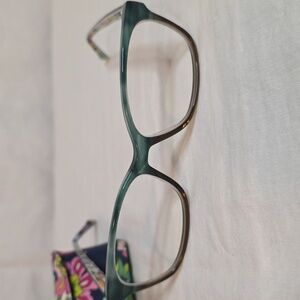 Vera Bradley Teal Frames with Floral Case